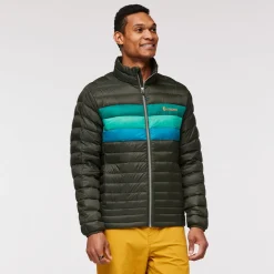 Online Fuego Down dunjakke, herre (Woods Stripes) Jakker·Overgangsjakke|Jakker·Dun- & Fiberjakker