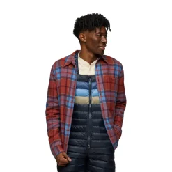 Hot Quedo Flannel Skjorte, herre (Nutmeg) Overdele·Skjorter|Overdele·Skovmandsskjorter