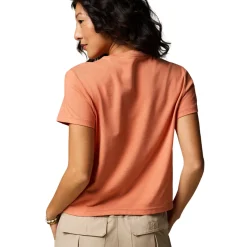 Sale Sunset Embers T-shirt, dame (Grapefruit) Dame Overdele·T-Shirts & Toppe