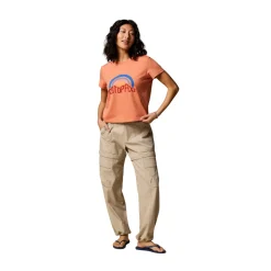 Sale Sunset Embers T-shirt, dame (Grapefruit) Dame Overdele·T-Shirts & Toppe