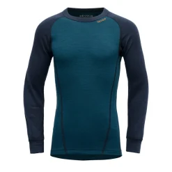 Online Duo Active Merino Shirt, junior (Ink) Børn Skitøj ›|Uldundertøj