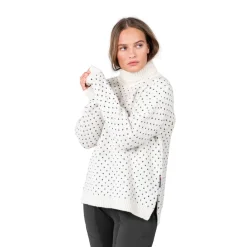 Clearance Sørisen Wool High Neck Sweater, dame Dame Overdele·Striktrøjer & Sweaters