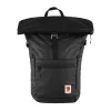 Discount Fjällräven High Coast Foldsack 24 L rygsæk (Black) Hverdagsrygsække
