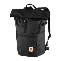 Discount Fjällräven High Coast Foldsack 24 L rygsæk (Black) Hverdagsrygsække