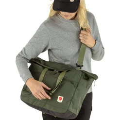 Best Fjällräven High Coast Tote 30 L skuldertaske (Mountain Green) Hverdagsrygsække