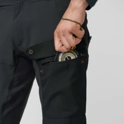 Sale Fjällräven Keb Regular Bukser, herre (Black) Bukser & Shorts·Vandrebukser