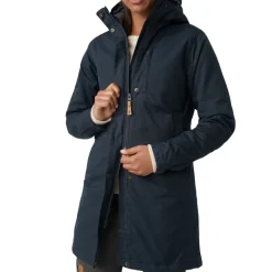 Outlet Fjällräven Kiruna Padded Parka, dame Dame Jakker·Parka|Jakker·Overgangsjakke