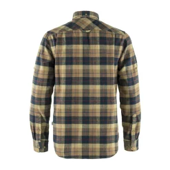 Online Fjällräven Singi Heavy Flannel Skjorte, herre (Dark Sand) Overdele·Skovmandsskjorter