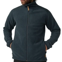 New Fjällräven Sten Fleece, herre (Dark Olive) Overdele·Fleecetrøjer