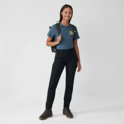 New Fjällräven Stina bukser, dame (Dark Olive) Dame Bukser & Shorts·Hverdagsbukser|Bukser & Shorts·Rejsebukser