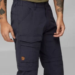 Discount Fjällräven Travellers MT Zip-Off Bukser, herre (Dark Navy) Bukser & Shorts·Vandrebukser|Bukser & Shorts·Zip-Off Bukser