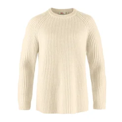 Discount Fjällräven Övik Rib Sweater, dame (Chalk White) Dame Overdele·Striktrøjer & Sweaters