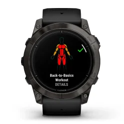 Outlet Epix 2 Pro Sapphire - Black, 51 mm Gps-Ure