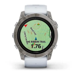 Discount Epix 2 Pro Sapphire - Titanium, Whitestone rem, 51 mm Gps-Ure