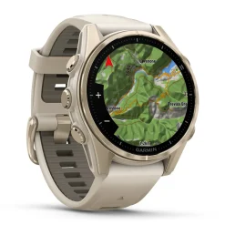 Fenix 8 AMOLED Sapphire, 43 mm (Soft Gold) Gps-Ure