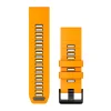Discount 26mm QuickFit Silicone urrem (Spark Orange / Graphite) Urremme