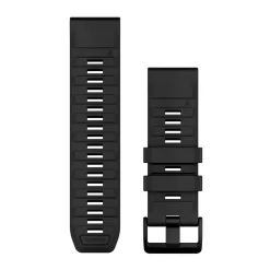 Sale QuickFit 26mm silikone urrem (Black) Urremme