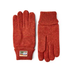 Hot Raggwool Glove uldhandsker (Brick Red) Dame Handsker ·Fingerhandsker|Handsker ›