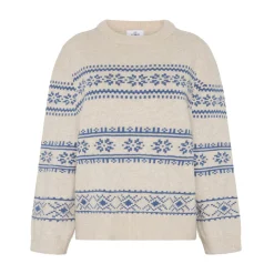 Klitmøller Collective Jette Knit striktrøje, dame (Pastel Sand Ocean) Dame Overdele·Striktrøjer & Sweaters
