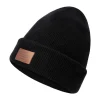 Clearance Klitmøller Collective Rib Beanie (Black) Dame Huer|Huer