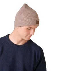 New Klitmøller Collective Rib Beanie (Sand) Dame Huer|Huer