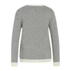 Best Klitmøller Elaine Knit Sweater, dame (Cream Navy) Dame Overdele·Striktrøjer & Sweaters
