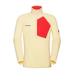 Hot Aenergy Light Half Zip, herre (Alvatern Red) Overdele·Striktrøjer & Sweaters