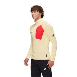 Hot Aenergy Light Half Zip, herre (Alvatern Red) Overdele·Striktrøjer & Sweaters