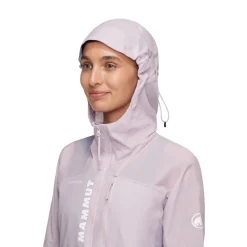 Clearance Aenergy WB Hooded Jakke, dame (Alpine Calamint) Dame Regntøj|Jakker·Overgangsjakke