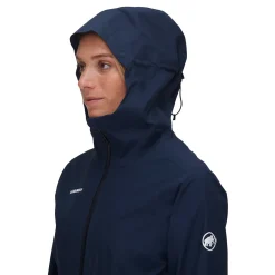 Outlet Alto Light HS regnjakke, dame (Marine) Dame Regntøj|Jakker·Overgangsjakke