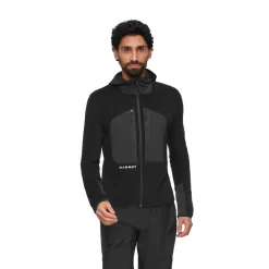 New Eiger Nordwand Pro ML Air Hooded Jakke, herre (Black) Jakker·Overgangsjakke|Jakker·Dun- & Fiberjakker
