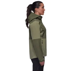 Sale Linard Guide HS Hooded Skaljakke, dame (Dark Marsh) Dame Regntøj|Jakker·Overgangsjakke