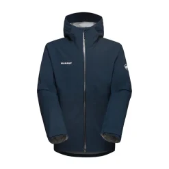 New Linard Guide HS Hooded Jakke, herre (Marine) Regntøj·|Jakker·Regnjakker