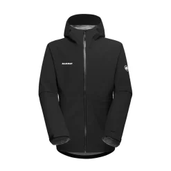 Outlet Linard Guide HS Hooded Skaljakke, herre (Black) Regntøj·|Jakker·Regnjakker