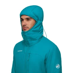 Rime IN Hooded Jacket, Deep Teal, herre Jakker·Softshell|Jakker·Overgangsjakke