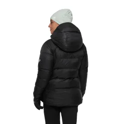 Sale Taiss Pro Belay IN Hooded Dunjakke, dame (Black) Dame Regntøj|Jakker·Vindjakke