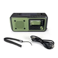 Hot Crank Radio Multi - nødradio med håndsving Tilbehør Til Lys & Strøm|Lommelygter