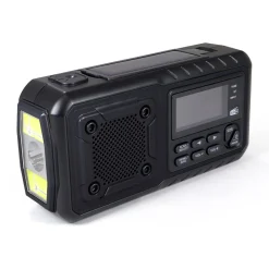 Crank Radio Multi DAB+ / nødradio med håndsving Tilbehør Til Lys & Strøm|Nødradio Med Håndsving