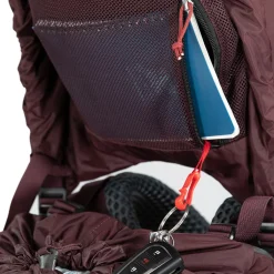 Hot Kyte 58 L rygsæk, dame (Elderberry / Purple) Backpackerrygsække|Vandrerygsække