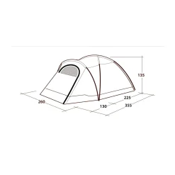 New Cloud 4 campingtelt, 4 personer Kuppeltelte|Camping- & Familietelte