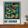 Outlet Plakat fra Nat i Naturen 2023 De Grønne Pigespejdere ›|Det Danske Spejderkorps ›