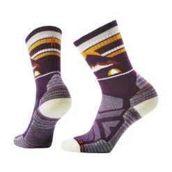Discount Hike Light Cushion Mountain Moon Crew Vandresok, dame (Purple Iris) Dame Sokker|Sokker·