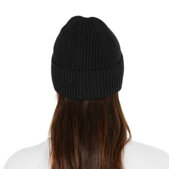 Clearance Girdwood Wool Beanie (Black) Dame Huer|Huer
