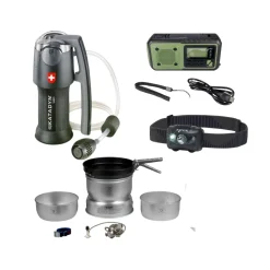 Online Stor prepper pakke, 4 pers. Prepper Pakker