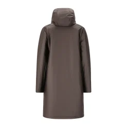 New Heaten regnfrakke, dame (Espresso) Dame Regntøj|Jakker·Regnjakker