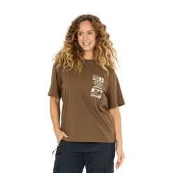 Hot Arwen T-shirt, dame (Teak) Dame Overdele·T-Shirts & Toppe