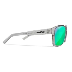 Clearance Trek, Captivate Polaroid Glas, Transparent Stel, Unisex Dame Solbriller|Solbriller