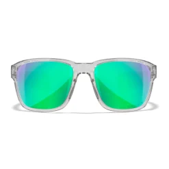 Clearance Trek, Captivate Polaroid Glas, Transparent Stel, Unisex Dame Solbriller|Solbriller