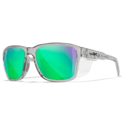 Clearance Trek, Captivate Polaroid Glas, Transparent Stel, Unisex Dame Solbriller|Solbriller
