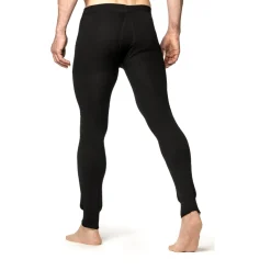 New Long Johns w/Fly 200 uldunderbukser, herre (Black) Dame Undertøj·Lange Underbukser|Undertøj·Skiundertøj